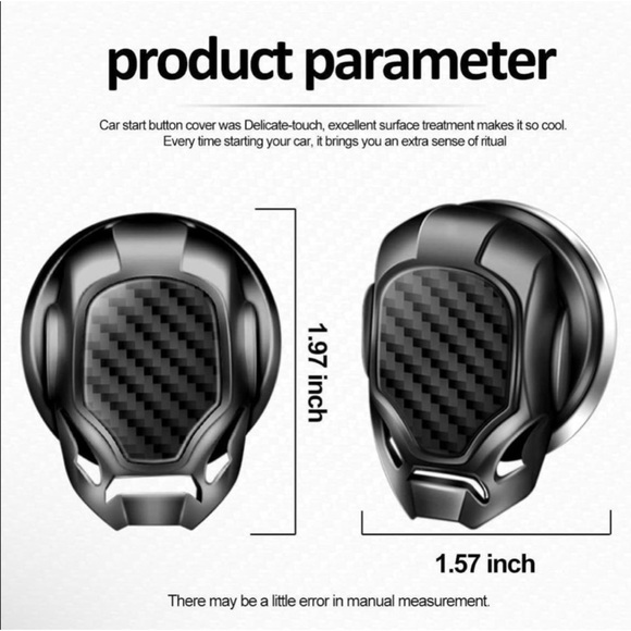 Jaguar Motorsports Car Engine Start Stop Button Cover Push NWT - Picture 6 of 8